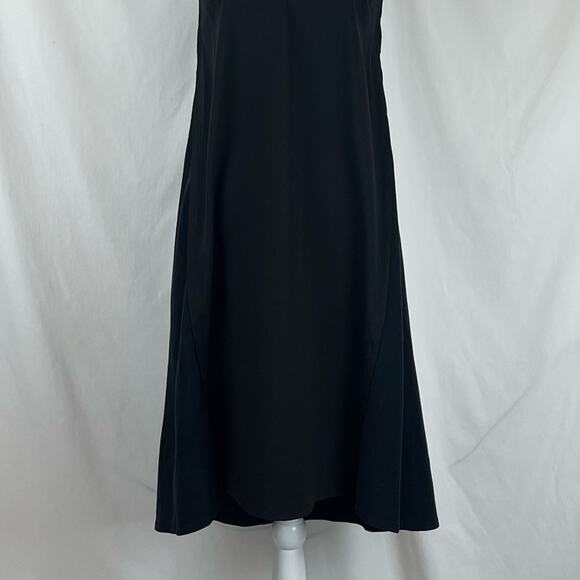 SugarLips Black Racer Back Boudoir Goth Grundge Midi Dress NWT Size S - Picture 4 of 12